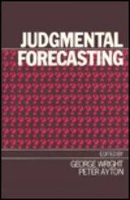 Cover for Judgmental forecasting