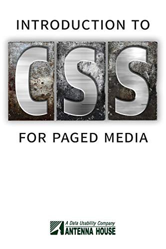 Cover for Introduction to CSS for Paged Media