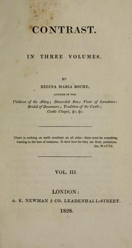 Cover for Contrast