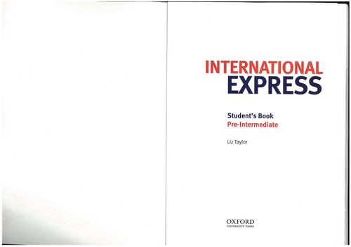 Cover for International express