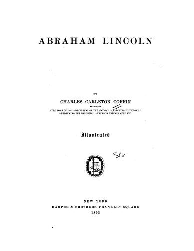 Cover for Abraham Lincoln