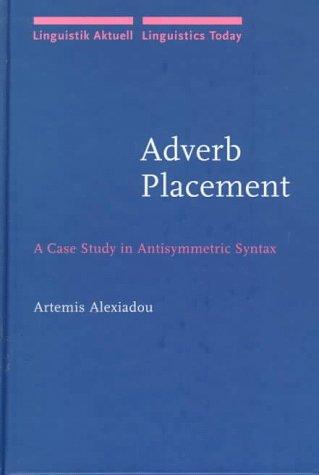 Cover for Adverb placement