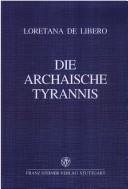 Cover for Die archaische Tyrannis