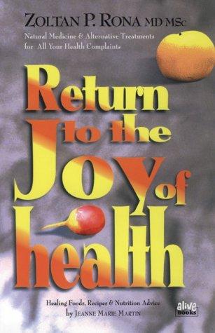 Cover for Return to the Joy of Health