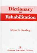 Cover for Dictionary of rehabilitation