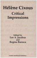 Cover for Helene Cixous