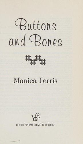 Cover for Buttons and Bones