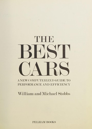Cover for The best cars