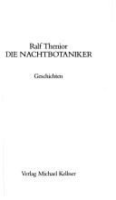 Cover for Die Nachtbotaniker