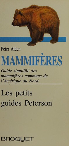 Cover for Mammifères de l'Amérique du Nord