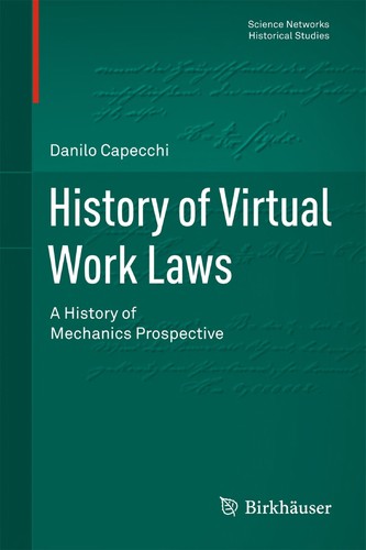Cover for History of Virtual Work Laws