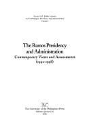 Cover for The Ramos presidency and administration