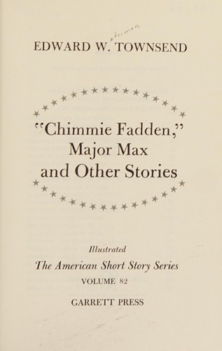Cover for "Chimmie Fadden,"