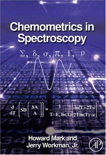 Cover for Chemometrics in Spectroscopy