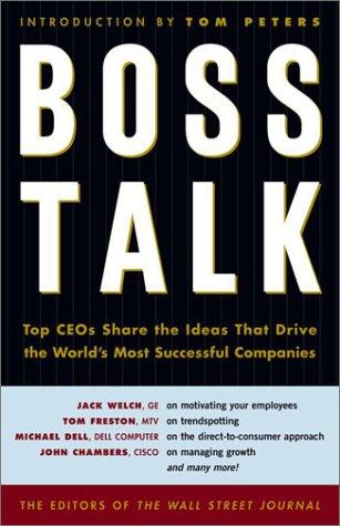 Cover for Boss Talk