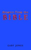Cover for Answers From the Bible