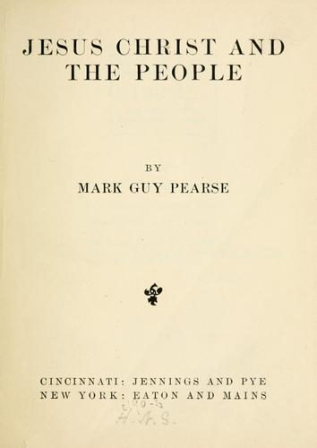Cover for Jesus Christ and the people