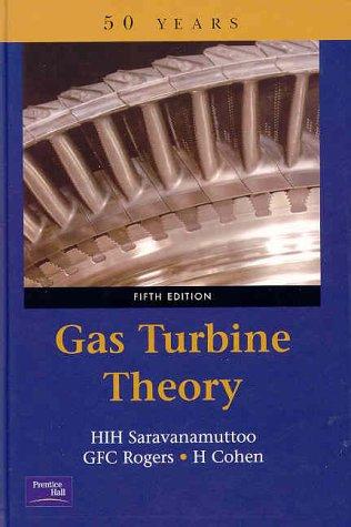 Cover for Gas Turbine Theory (5th Edition)