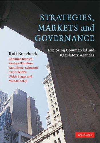 Cover for Strategies, Markets and Governance