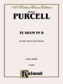 Cover for Te Deum in D