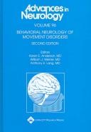 Cover for Behavioral neurology of movement disorders
