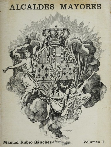 Cover for Alcaldes mayores
