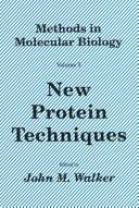 Cover for New protein techniques