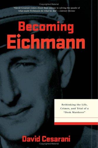 Cover for Becoming Eichmann