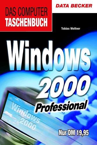 Cover for Windows 2000 Professional.