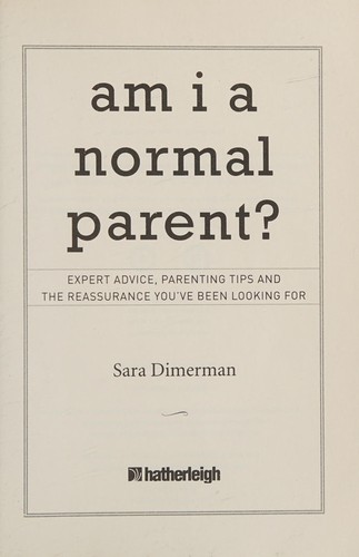 Cover for Am I a normal parent?