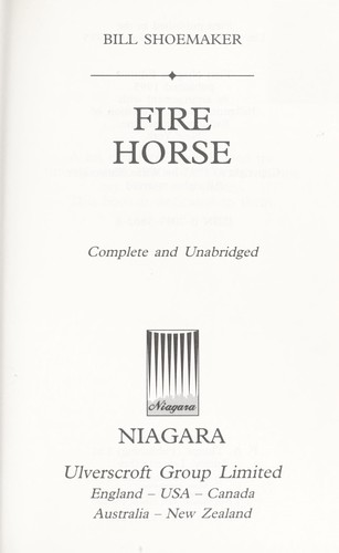 Cover for Fire horse