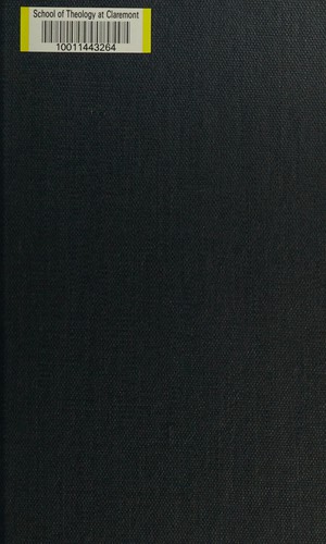 Cover for Christian faith and natural science.