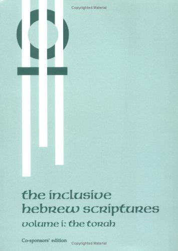 Cover for Inclusive Hebrew Scriptures: Volume I