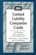 Cover for 2001 Limited Liability Companies Guide
