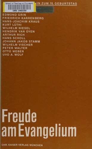 Cover for Freude am Evangelium
