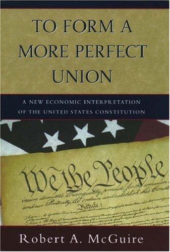 Cover for To form a more perfect union