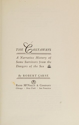 Cover for The castaways