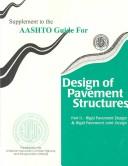 Cover for Supplement to the Guide for Design of Pavement Structures