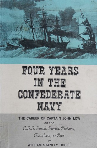 Cover for Four years in the Confederate Navy