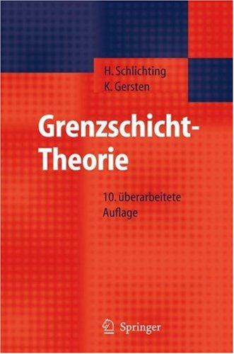 Cover for Grenzschicht-Theorie