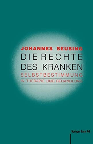 Cover for Die Rechte des Kranken