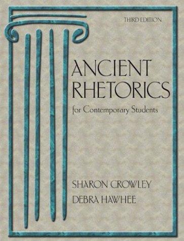 Cover for Ancient rhetorics for contemporary students