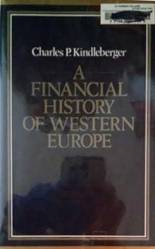 Cover for A Financial History of Western Europe