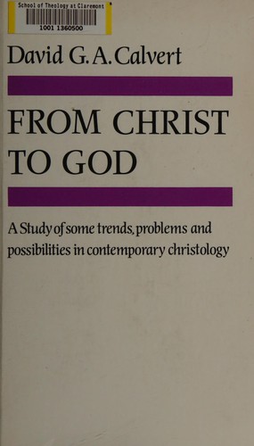 Cover for From Christ to God