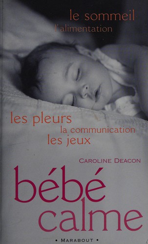 Cover for Bébé calme