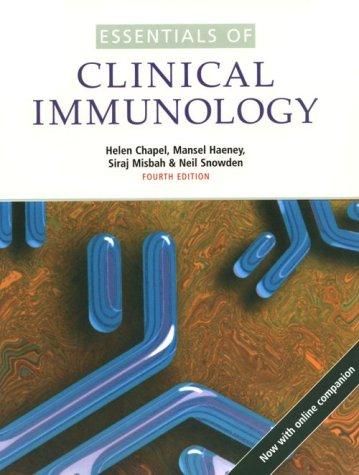 Cover for Essential Clinical Immunology (Essential Hematology (Hoffbrand))