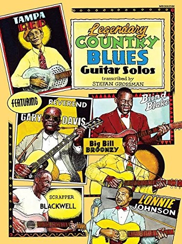 Cover for Legendary Country Blues Guitar Solos