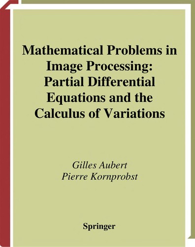 Cover for Mathematical problems in image processing