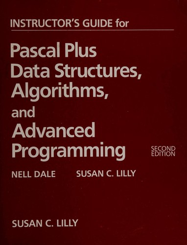 Cover for Instructor's guide for pascal plus data structures, algorithms, and advanced programming