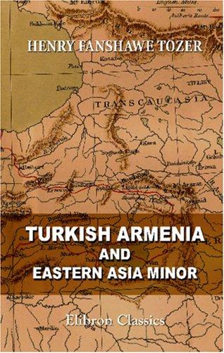 Cover for Turkish Armenia and Eastern Asia Minor